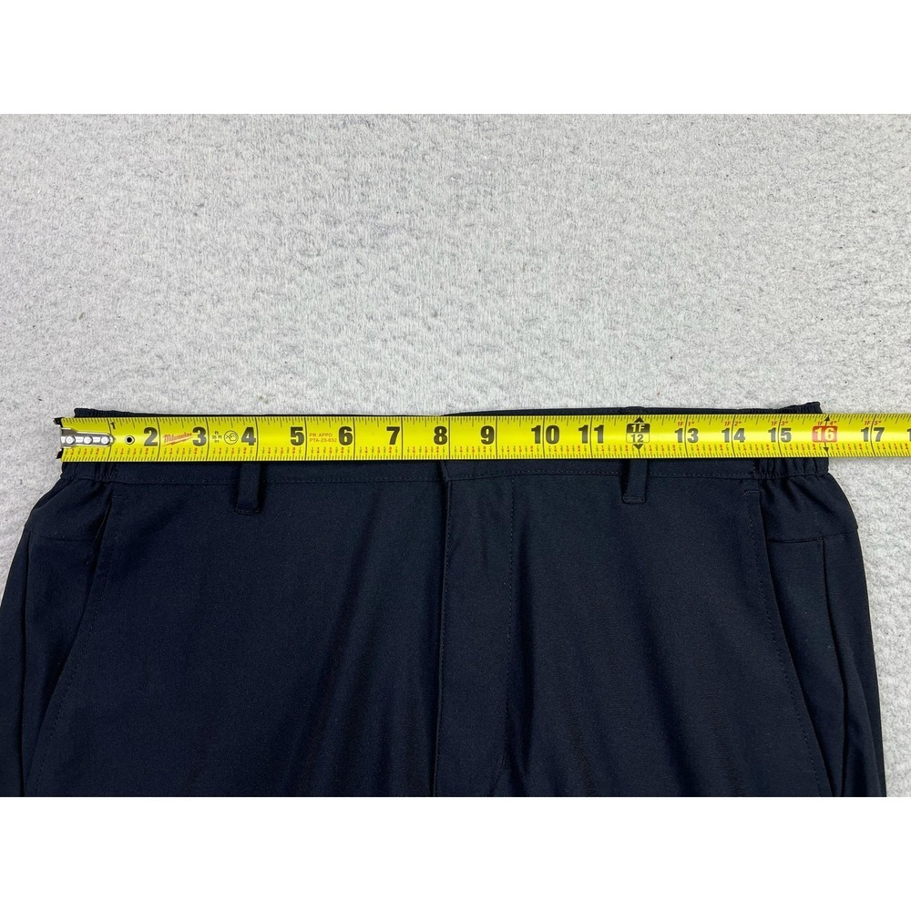 Cuts Pants Mens Large Black Jogger Tapered Elastic Cuff Performance Casual - Picture 9 of 13